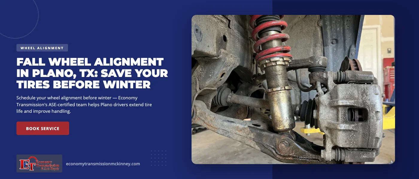 Why Fall Is the Best Time to Get a Wheel Alignment in Plano, TX